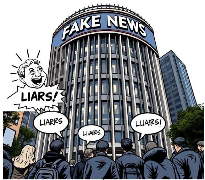 When Society Figures Out Controlled-News is Fake